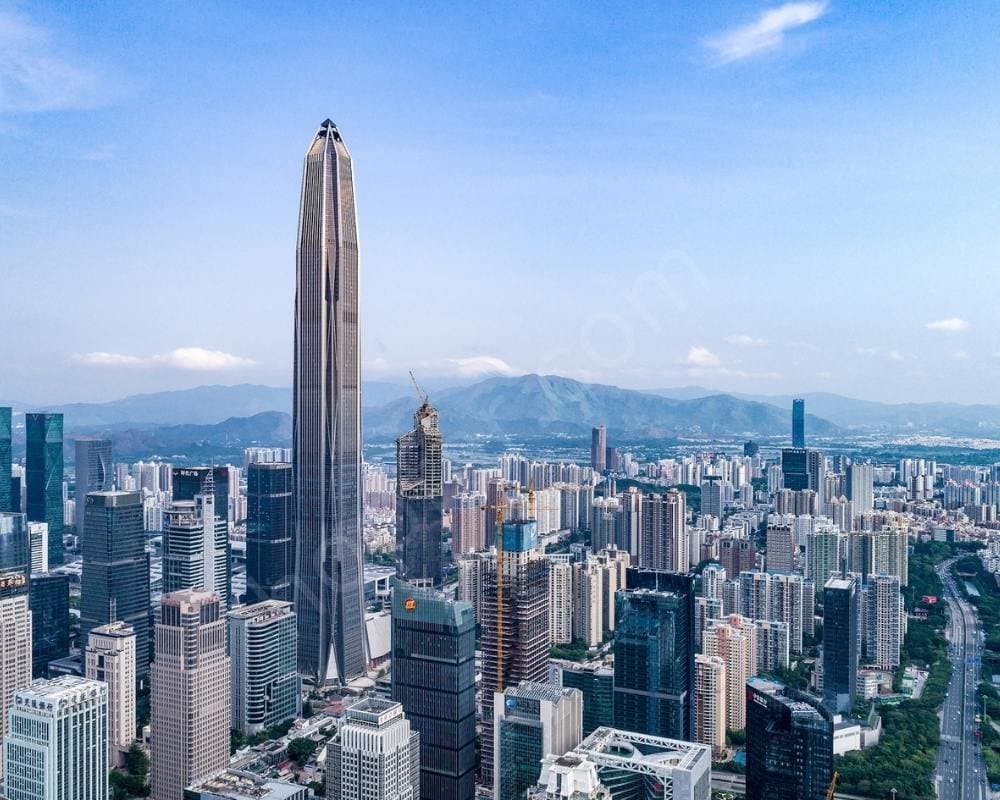 Ping An Finance Centre, Shenzhen (599.1 meters)