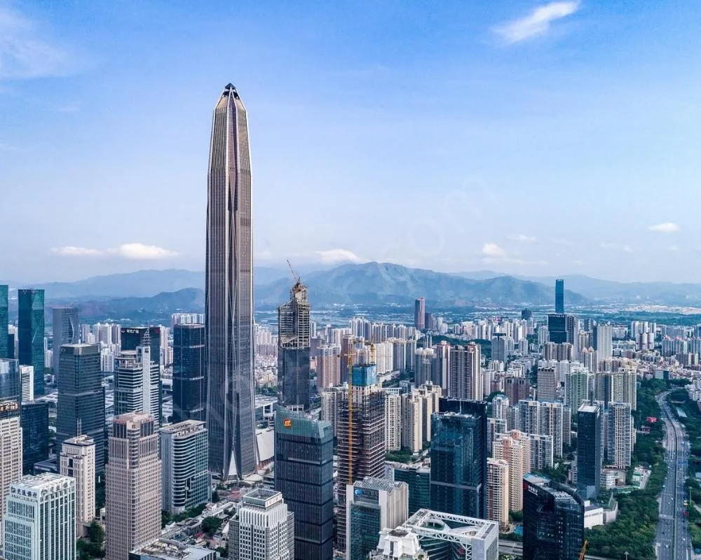 Ping An Finance Centre, Shenzhen (599.1 meters)